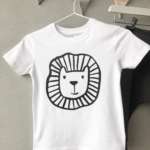 Bio T-Shirt "Löwe" Kids weiß