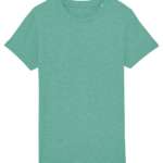 Bio T-Shirt Kids grün meliert nur noch Größe 110/116