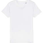 Bio T-Shirt Kids uni einfarbig weiß