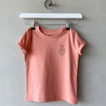 Bio T-Shirt "Erdbeere" Kids rose clay