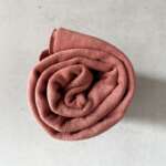 0,5 m Bio Frottee Strickfrottee Frotteejersey cedar wood Meterware