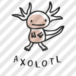 Plotterdatei "Axolotl"