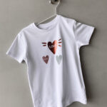 Bio T-Shirt "Love No. 1 Variante 2" Kids weiß