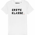 Bio T-Shirt "Erste Klasse Herz" Kids weiß