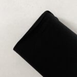 0,5 m Bio French Terry black Meterware
