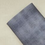 0,5 m Bio French Terry light blue denim Meterware