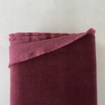 0,5 m Bio Feincord beet red Meterware