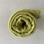 0,5 m Bio Frottee Strickfrottee Frotteejersey celery green Meterware