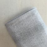 0,5 m Bio French Terry stone grey denim Meterware