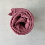 0,5 m Bio Frottee Strickfrottee Frotteejersey desert rose Meterware