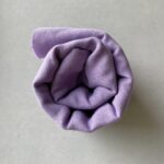 0,5 m Bio Soft Musselin Lavender Herb Meterware