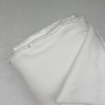 0,5 m Bio Baumwollfleece 305 g ecru Meterware