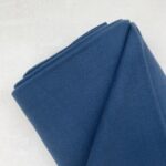 0,5 m Bio Baumwollfleece 305 g moonlit ocean Meterware