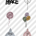 Siebdruckdatei & Plotterdatei "Peace No. 3"