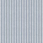 Eigenproduktion 0,5 m Bio Super Soft Sommersweat French Terry "used denim Längsstreifen" blaugrau Meterware