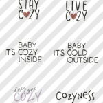 Plotterdatei "Cozy Quotes No. 1"