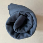 0,5 m Bio Bündchen china blue von Stoffonkel Meterware