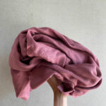 0,5 m Bio Soft Musselin Desert Rose Meterware