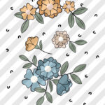 Siebdruckdatei & Plotterdatei "Blumen No. 1"